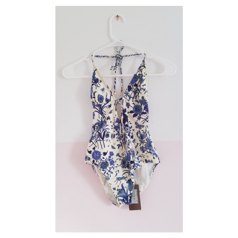 Porcelain print Gucci Swimsuit